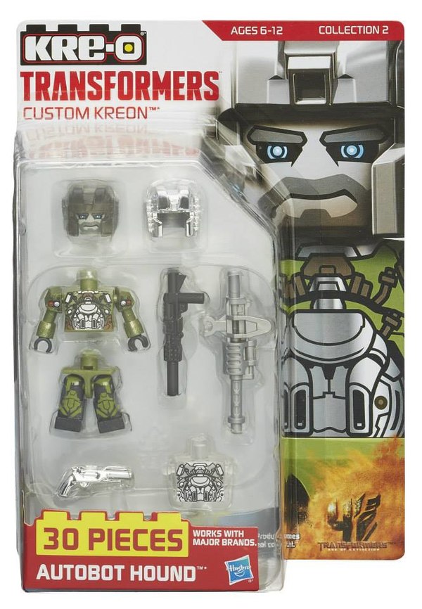 Transformers 4 Age Of Extinction Custom Kreon Hound, Glavatron, Bumblebee, Crosshairs Package Image  (4 of 4)